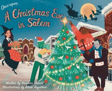 portada Once Upon a Christmas Eve in Salem (en Inglés)