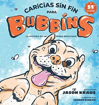 portada Caricias sin fin Para Bubbins: La Historia de un Perro Rescatado