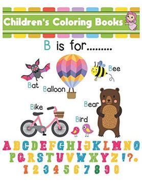 portada Children's Activity Books: Alphabet Letters Classic Coloring Book for Toddlers and Preschool Kids to Learn the English Alphabet Letters From a to z 