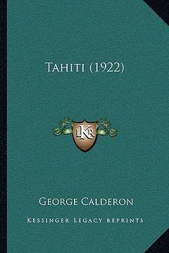 portada tahiti (1922) (in English)