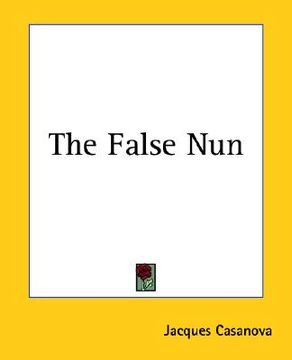 portada the false nun (en Inglés)