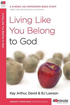 portada Living Like you Belong to god (in English)