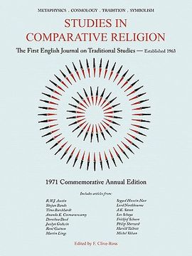 portada studies in comparative religion: commemorative annual edition - 1971 (en Inglés)