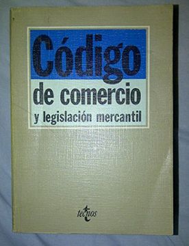 portada Codigo de Comercio y Legislacion Mercantil.