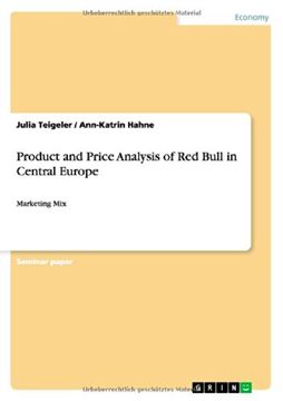 portada Product and Price Analysis of Red Bull in Central Europe
