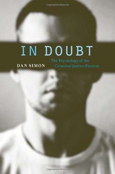 portada In Doubt: The Psychology of the Criminal Justice Process (en Inglés)