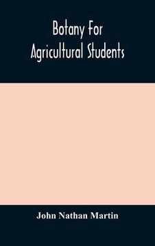 portada Botany for agricultural students (en Inglés)