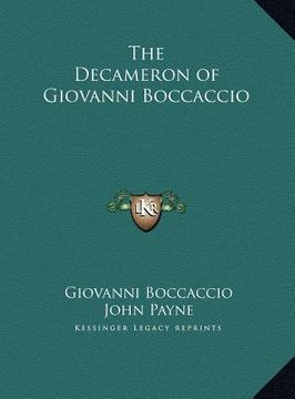 portada the decameron of giovanni boccaccio (in English)