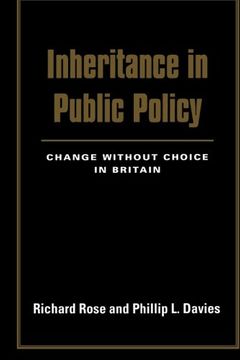 portada Inheritance in Public Policy: Change Without Choice in Britain (en Inglés)