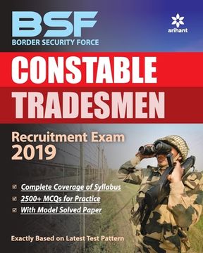 portada BSF Tradesmen Constable Exam (E) (en Inglés)