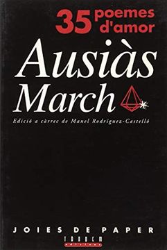 portada 8. Poemes D`Amor D`Ausias March (in Catalá)
