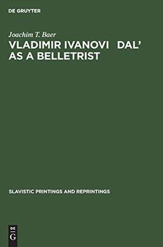 portada Vladimir Ivanovič Dal' as a Belletrist (Slavistic Printings and Reprintings) 
