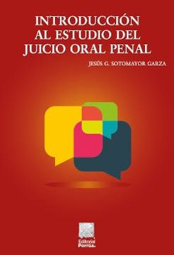 portada Introducción al estudio del juicio oral penal