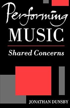 portada Performing Music: Shared Concerns (Clarendon Paperbacks) (in English)