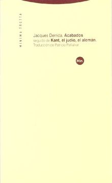 portada Acabados Seguido de Kant, el Judío, el Alemán