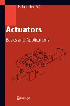 portada actuators: basics and applications (en Inglés)