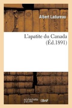 portada L'Apatite Du Canada (en Francés)