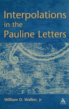 portada interpolations in the pauline letters (en Inglés)