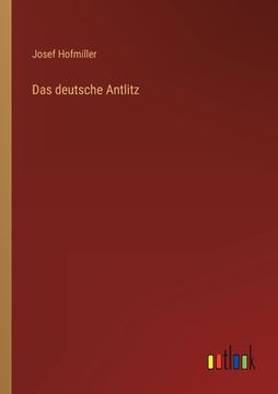 portada Das deutsche Antlitz (in German)