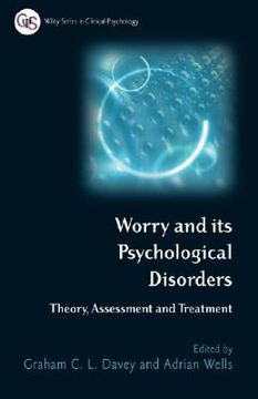 portada worry and its psychological disorders: theory, assessment and treatment