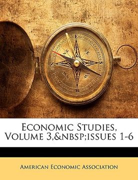 portada economic studies, volume 3, issues 1-6