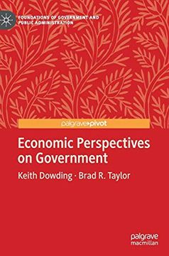 portada Economic Perspectives on Government (Foundations of Government and Public Administration) (en Inglés)
