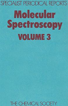 portada Molecular Spectroscopy: Volume 3 (en Inglés)