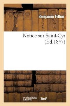 portada Notice Sur Saint-Cyr (en Francés)