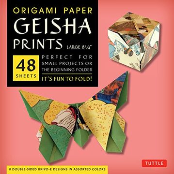 portada Origami Paper Geisha Prints: Large 