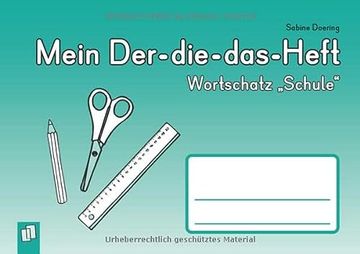 portada Mein Der-Die-Das-Heft: Wortschatz "Schule" (en Alemán)
