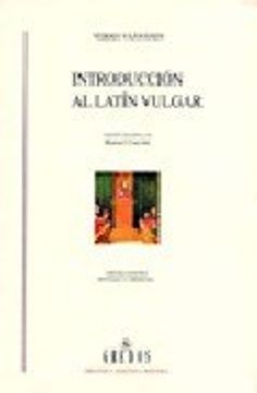 portada Introduccion al latin vulgar