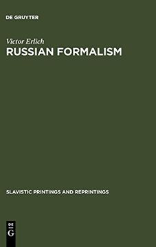 portada Russian Formalism: History, Doctrine (Slavistic Printings and Reprintings) (en Inglés)