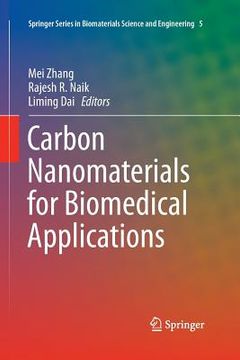 portada Carbon Nanomaterials for Biomedical Applications (en Inglés)