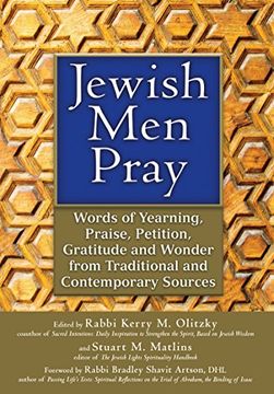 portada Jewish men Pray: Words of Yearning, Praise, Petition, Gratitude and Wonder From Traditional and Contemporary Sources 