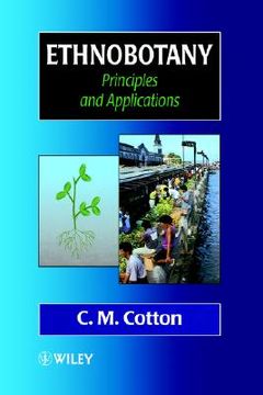 portada ethnobotany: principles and applications (en Inglés)