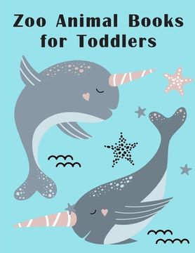 portada Zoo Animal Books for Toddlers: coloring book for adults stress relieving designs (en Inglés)