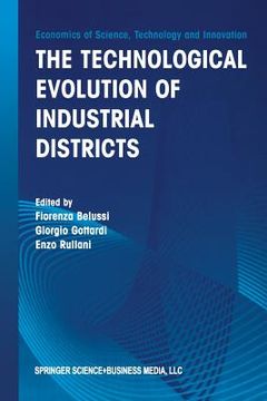 portada The Technological Evolution of Industrial Districts (en Inglés)