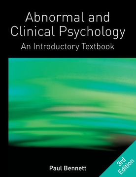 portada Abnormal and Clinical Psychology: An Introductory Textbook (in English)