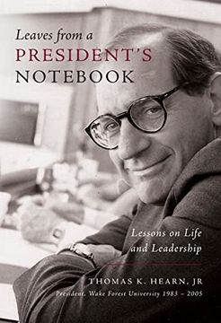 portada Leaves From a President's Notebook: Lessons on Life and Leadership 