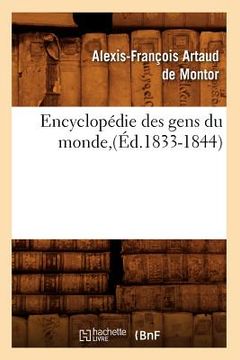 portada Encyclopédie Des Gens Du Monde, (Éd.1833-1844) (en Francés)