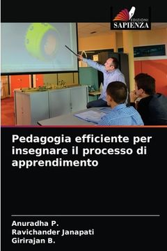 portada Pedagogia efficiente per insegnare il processo di apprendimento (in Italian)