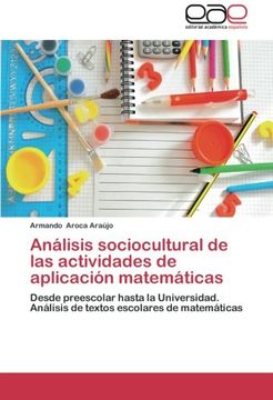 portada Analisis Sociocultural de Las Actividades de Aplicacion Matematicas