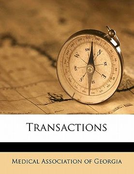portada transactions volume 1882 (en Inglés)