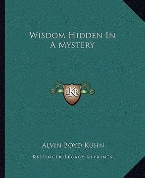 portada wisdom hidden in a mystery (in English)