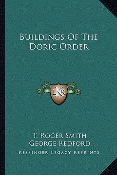 portada buildings of the doric order (en Inglés)