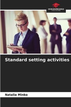 portada Standard setting activities (en Inglés)