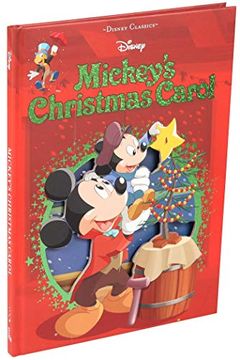 portada Disney Mickey'S Christmas Carol (Disney Die-Cut Classics) 