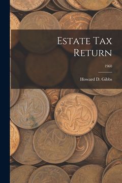 portada Estate Tax Return; 1960