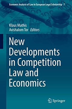 portada New Developments in Competition law and Economics. (in English)