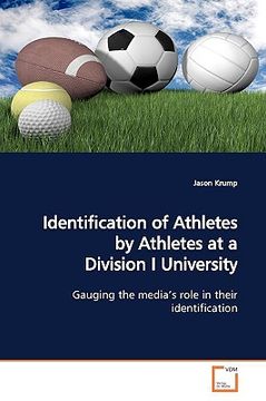 portada identification of athletes by athletes at a division i university (en Inglés)